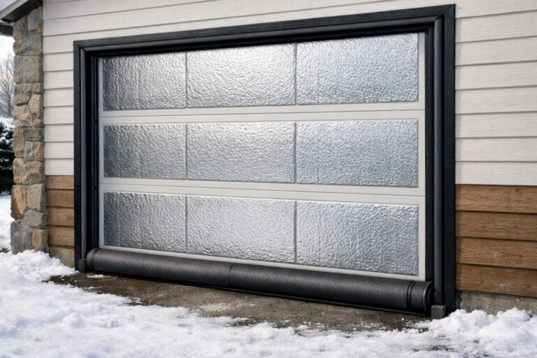 Comment isoler efficacement une porte de garage contre le froid et les courants d&rsquo;air