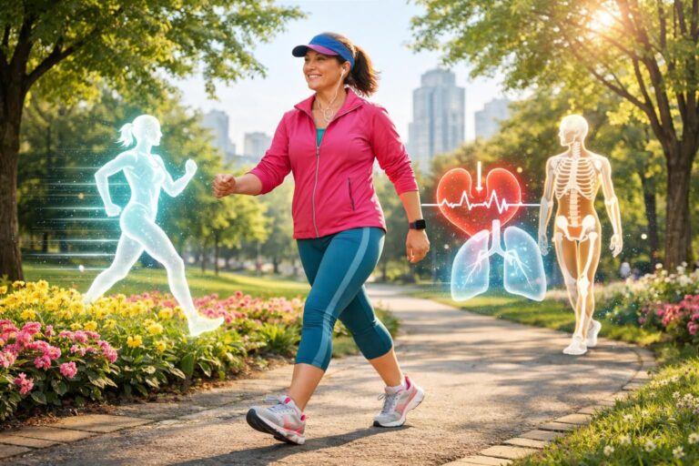 Les bienfaits de la marche rapide 30 minutes par jour sur le corps